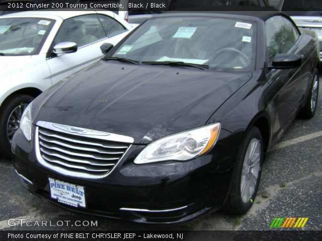 2012 Chrysler 200 Touring Convertible in Black