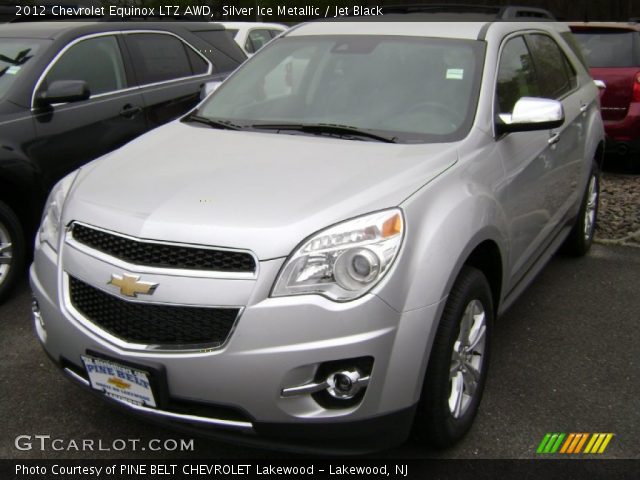 2012 Chevrolet Equinox LTZ AWD in Silver Ice Metallic