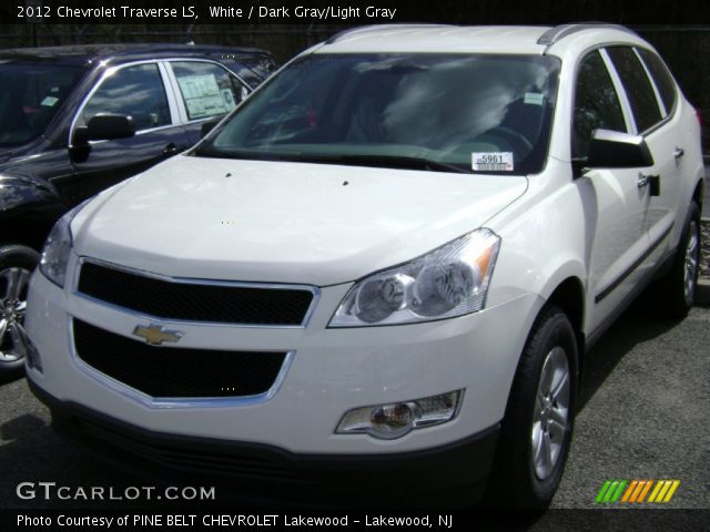 2012 Chevrolet Traverse LS in White