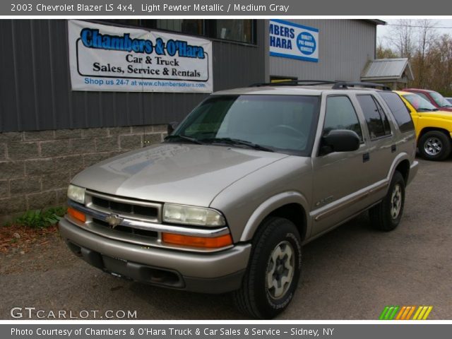 2003 Chevrolet Blazer LS 4x4 in Light Pewter Metallic