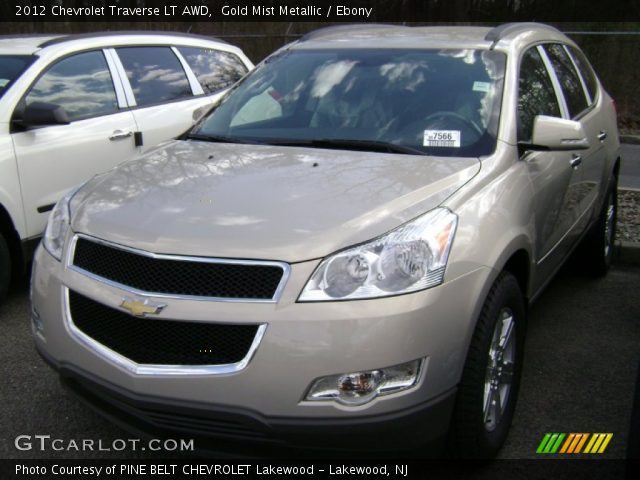 2012 Chevrolet Traverse LT AWD in Gold Mist Metallic