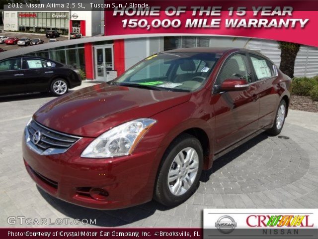 2012 Nissan Altima 2.5 SL in Tuscan Sun