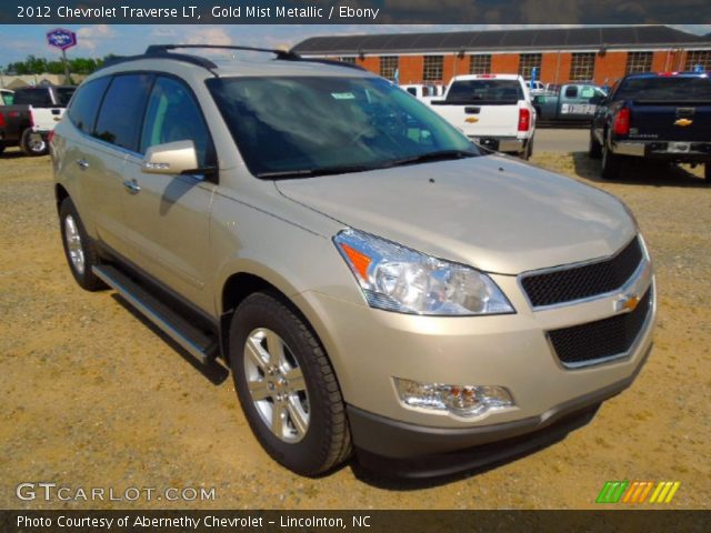 2012 Chevrolet Traverse LT in Gold Mist Metallic