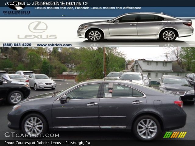 2012 Lexus ES 350 in Nebula Gray Pearl