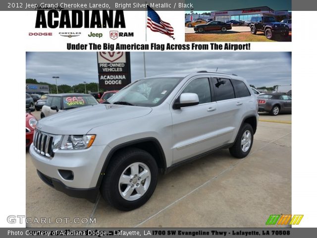 2012 Jeep Grand Cherokee Laredo in Bright Silver Metallic