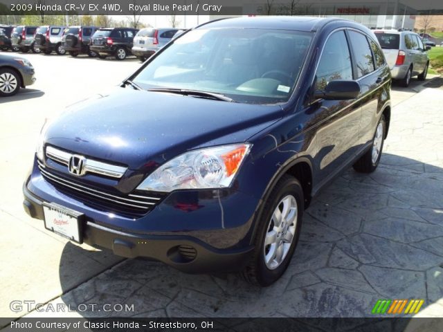 2009 Honda CR-V EX 4WD in Royal Blue Pearl
