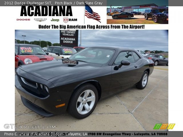 2012 Dodge Challenger SXT in Pitch Black