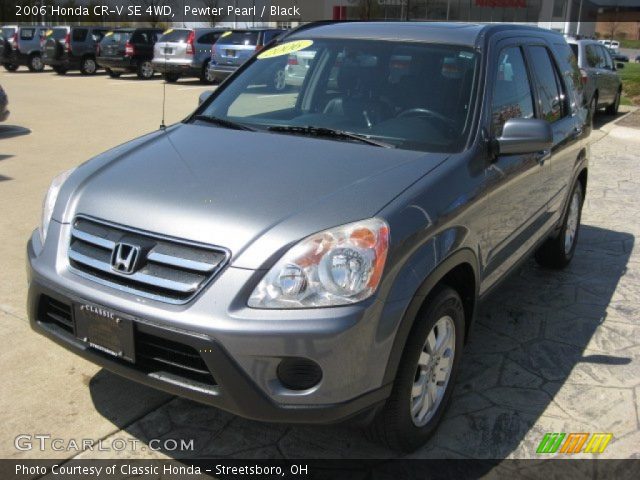 2006 Honda CR-V SE 4WD in Pewter Pearl