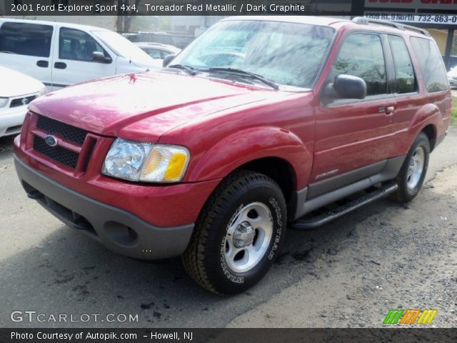 2001 Ford Explorer Sport 4x4 in Toreador Red Metallic
