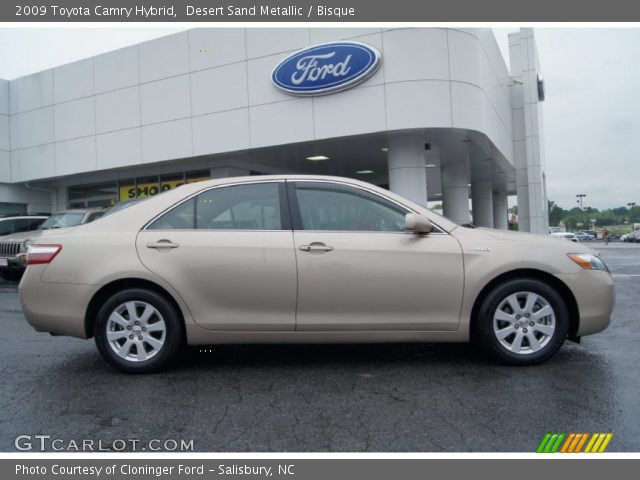 2009 Toyota Camry Hybrid in Desert Sand Metallic