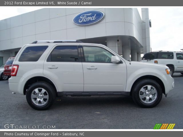2012 Ford Escape Limited V6 in White Suede