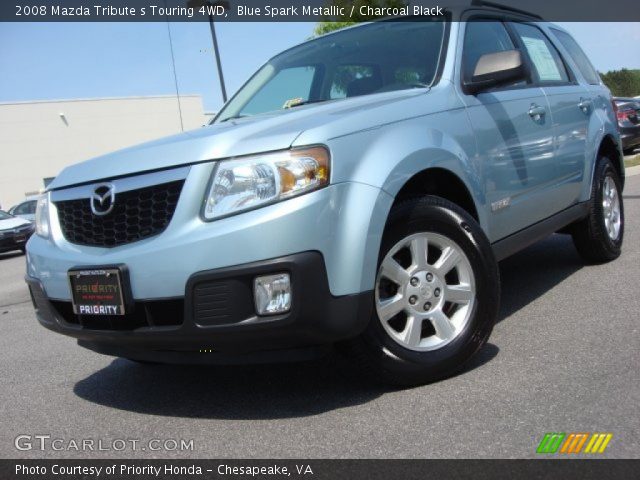 2008 Mazda Tribute s Touring 4WD in Blue Spark Metallic