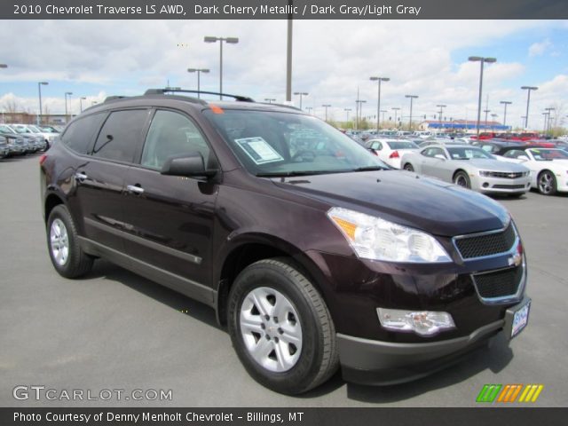 2010 Chevrolet Traverse LS AWD in Dark Cherry Metallic