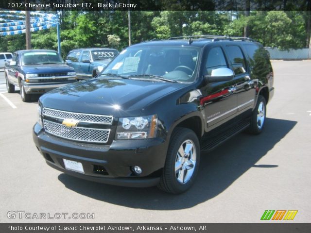 2012 Chevrolet Suburban LTZ in Black