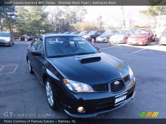 2006 Subaru Impreza WRX Sedan in Obsidian Black Pearl