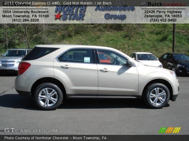 2012 Chevrolet Equinox LS AWD in Gold Mist Metallic