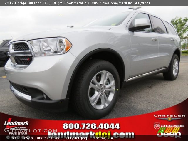 2012 Dodge Durango SXT in Bright Silver Metallic