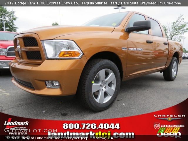 2012 Dodge Ram 1500 Express Crew Cab in Tequila Sunrise Pearl