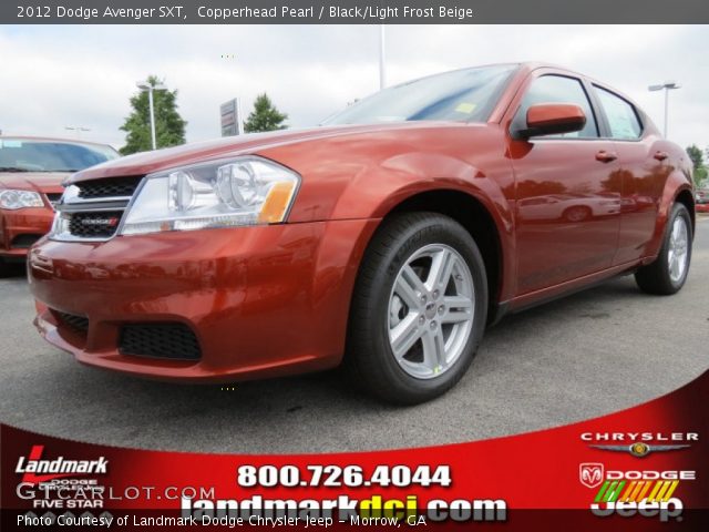 2012 Dodge Avenger SXT in Copperhead Pearl