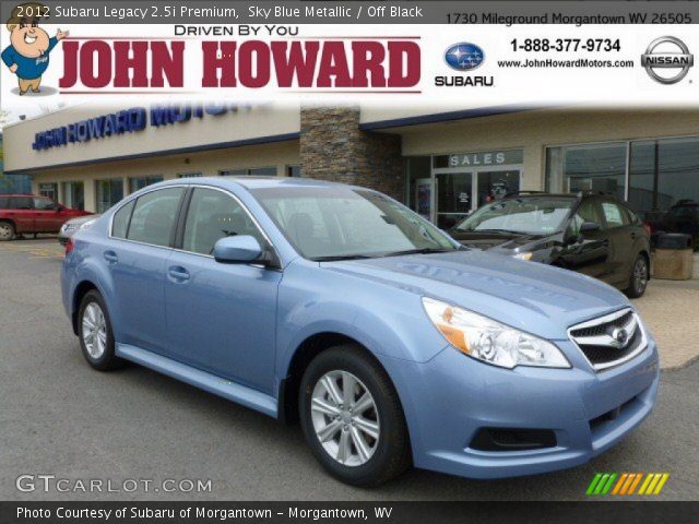 2012 Subaru Legacy 2.5i Premium in Sky Blue Metallic