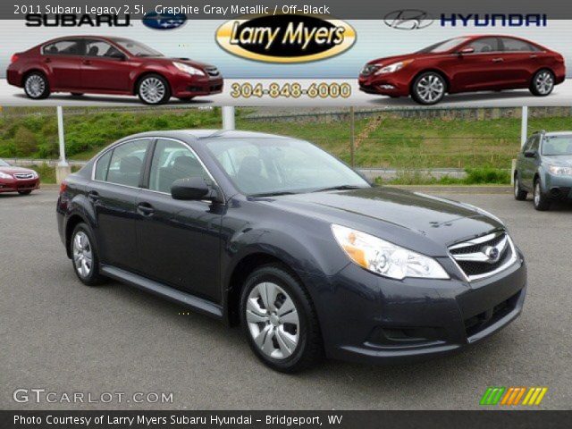 2011 Subaru Legacy 2.5i in Graphite Gray Metallic