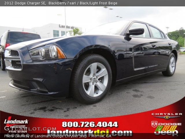 2012 Dodge Charger SE in Blackberry Pearl