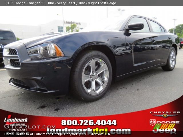 2012 Dodge Charger SE in Blackberry Pearl