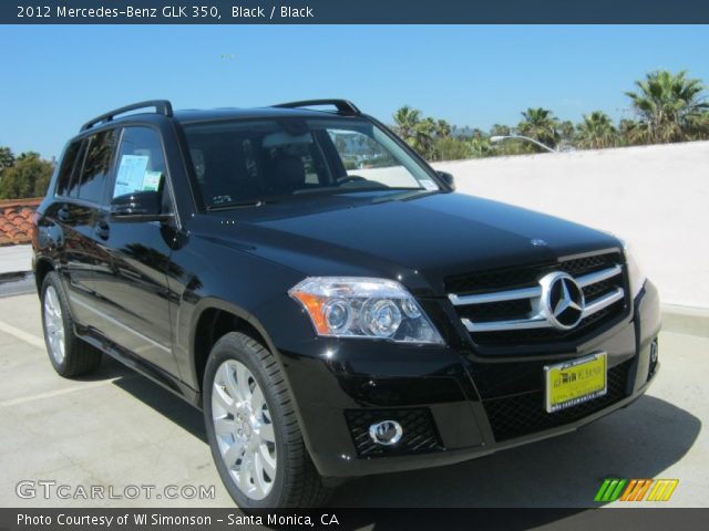 2012 Mercedes-Benz GLK 350 in Black