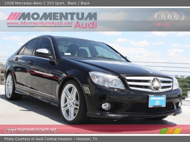 2008 Mercedes-Benz C 350 Sport in Black
