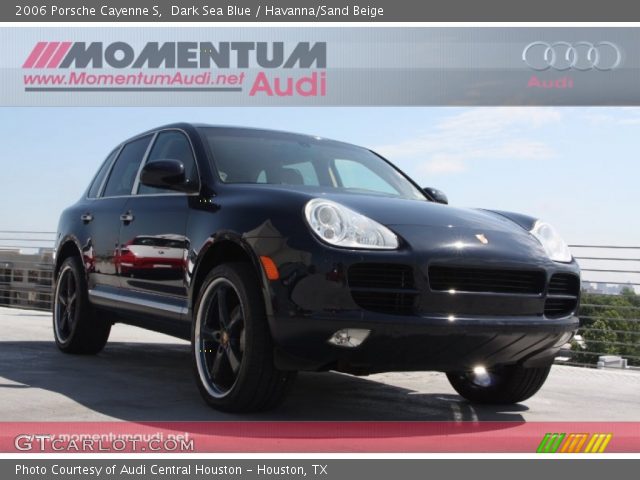 2006 Porsche Cayenne S in Dark Sea Blue