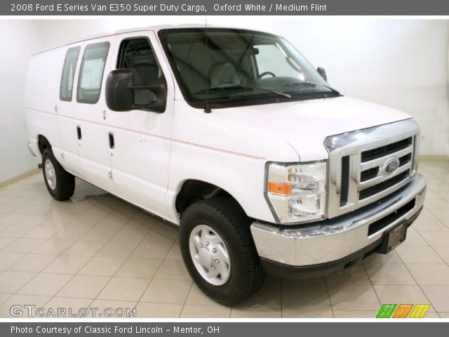 2008 Ford E Series Van E350 Super Duty Cargo in Oxford White