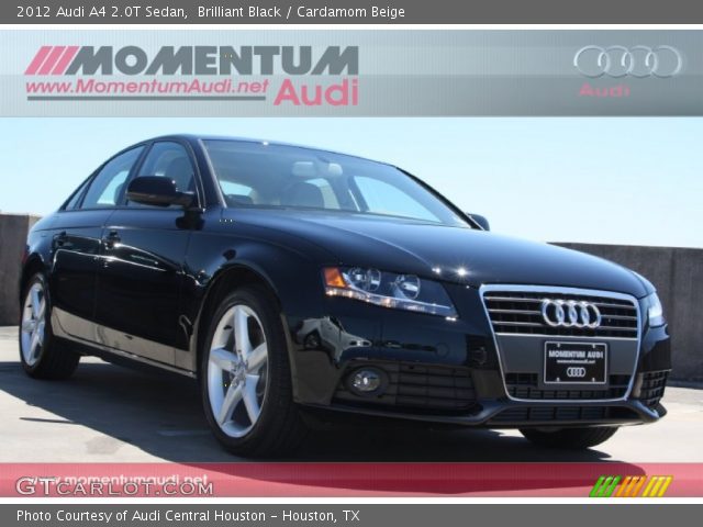 2012 Audi A4 2.0T Sedan in Brilliant Black