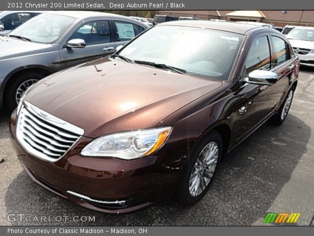 2012 Chrysler 200 Limited Sedan in Deep Auburn Pearl