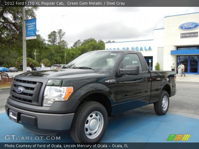 2012 Ford F150 XL Regular Cab in Green Gem Metallic