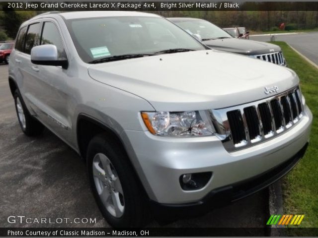 2012 Jeep Grand Cherokee Laredo X Package 4x4 in Bright Silver Metallic