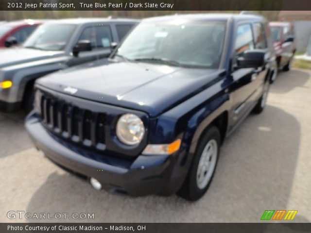 2012 Jeep Patriot Sport in True Blue Pearl