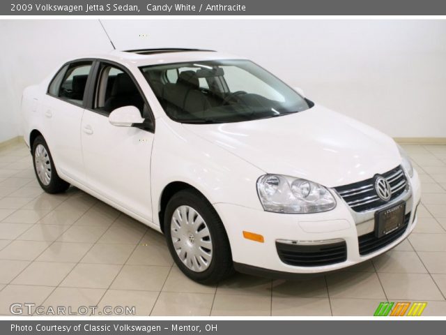 2009 Volkswagen Jetta S Sedan in Candy White