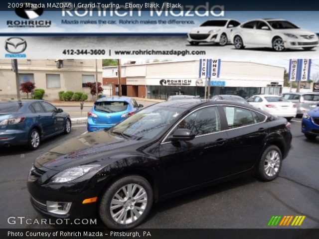 2009 Mazda MAZDA6 i Grand Touring in Ebony Black