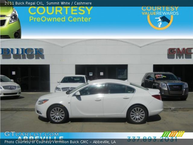 2011 Buick Regal CXL in Summit White