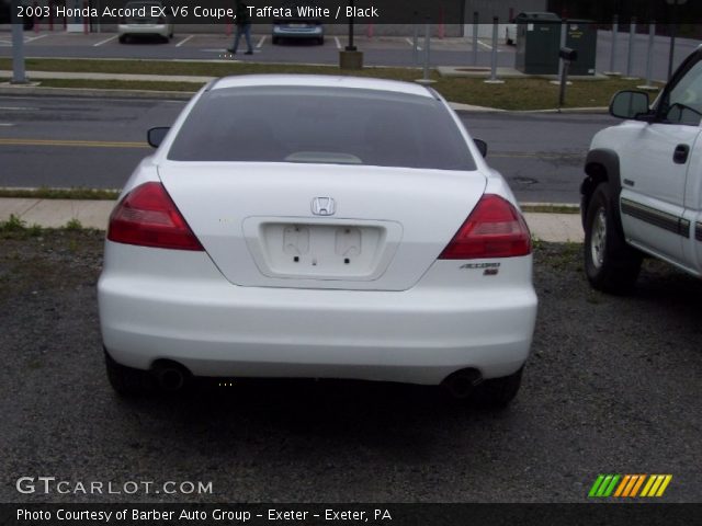 2003 Honda Accord EX V6 Coupe in Taffeta White