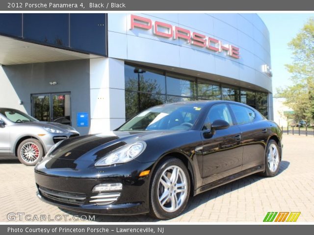 2012 Porsche Panamera 4 in Black