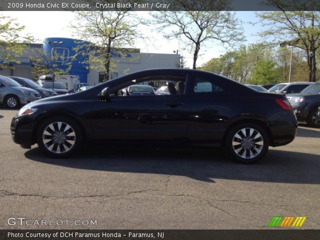 2009 Honda civic ex coupe black