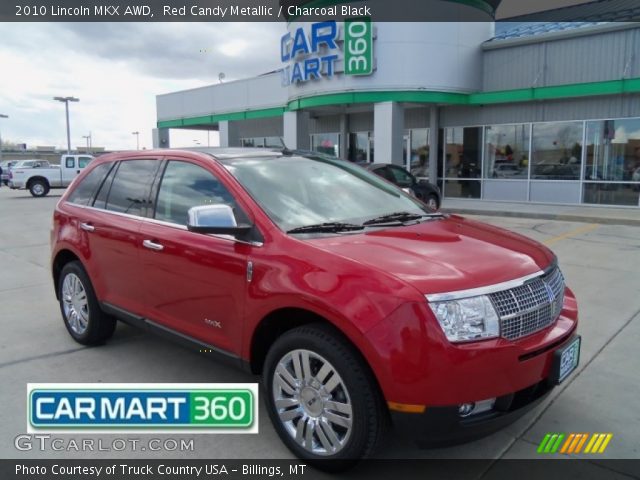 2010 Lincoln MKX AWD in Red Candy Metallic