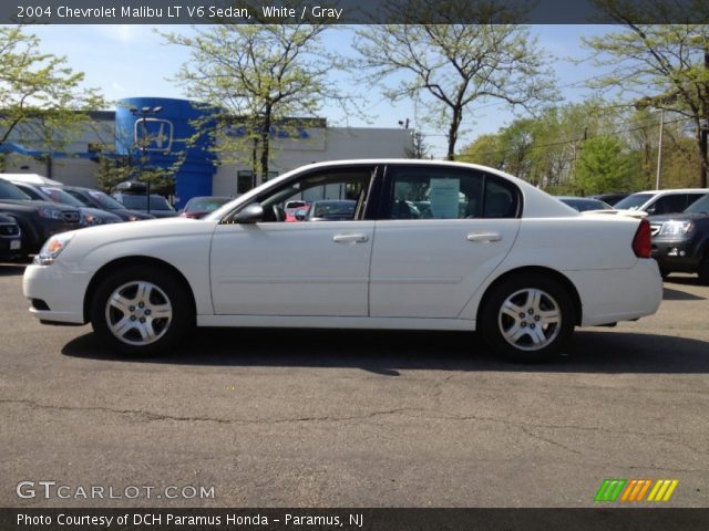 2004 Chevrolet Malibu LT V6 Sedan in White