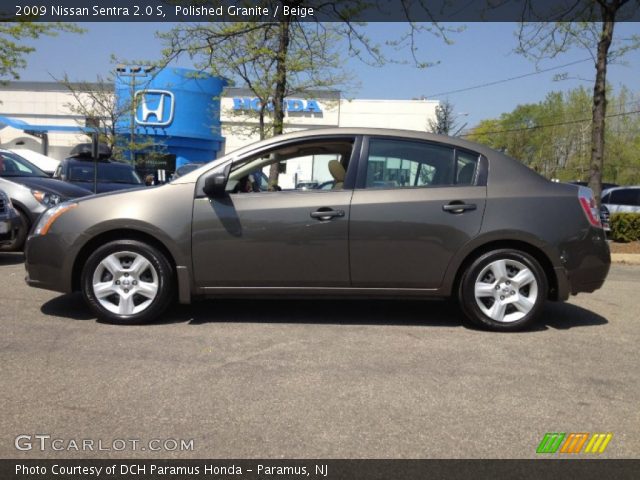 2009 Nissan Sentra 2.0 S in Polished Granite