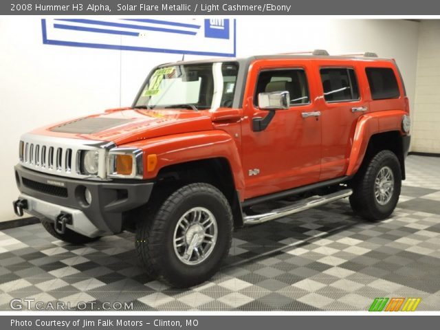 2008 Hummer H3 Alpha in Solar Flare Metallic