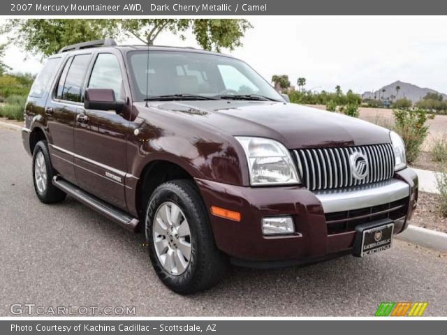 2007 Mercury Mountaineer AWD in Dark Cherry Metallic