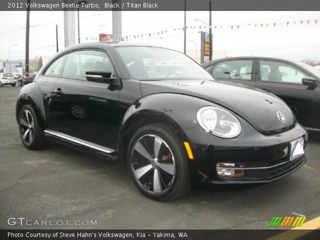 2012 Volkswagen Beetle Turbo in Black