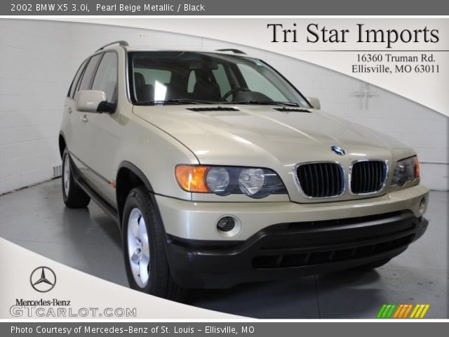 2002 BMW X5 3.0i in Pearl Beige Metallic
