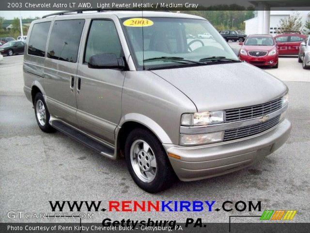 2003 Chevrolet Astro LT AWD in Light Pewter Metallic